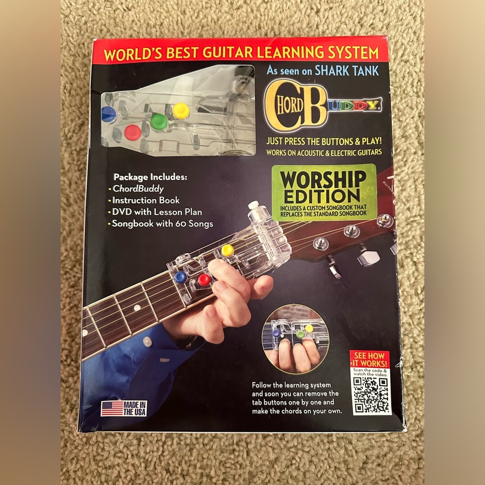 Chord Buddy Guitar Learning System - Worship Edition